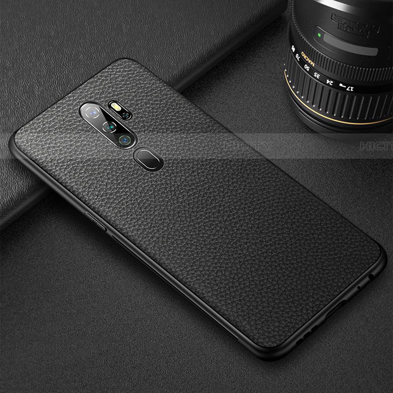 Coque Luxe Cuir Housse Etui pour Oppo A5 (2020) Plus