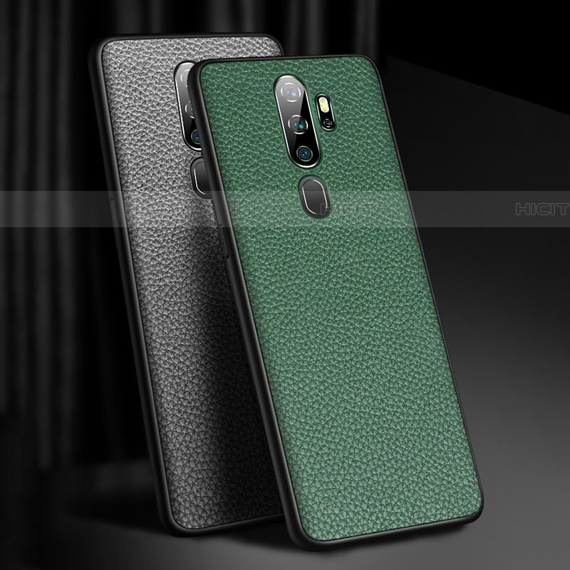 Coque Luxe Cuir Housse Etui pour Oppo A9 (2020) Plus