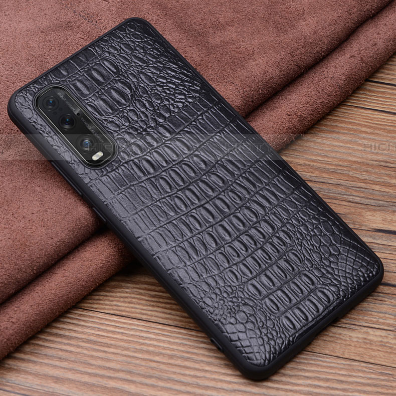 Coque Luxe Cuir Housse Etui pour Oppo Find X2 Plus