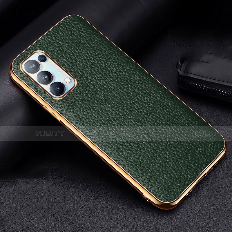 Coque Luxe Cuir Housse Etui pour Oppo Reno5 5G Plus