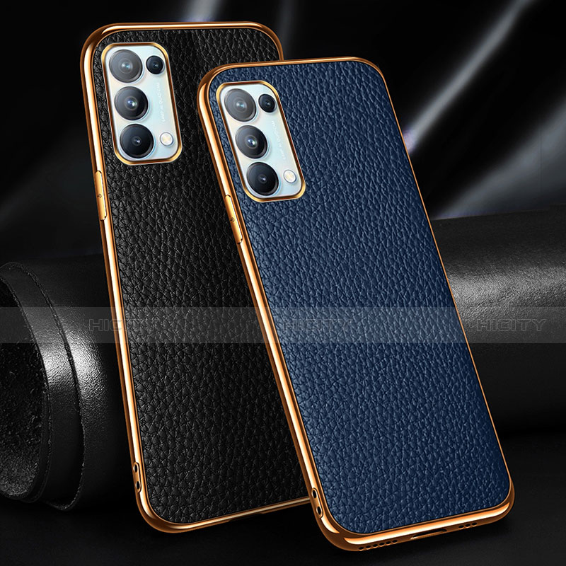 Coque Luxe Cuir Housse Etui pour Oppo Reno5 5G Plus