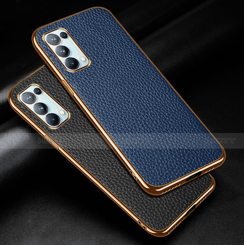 Coque Luxe Cuir Housse Etui pour Oppo Reno5 5G Plus