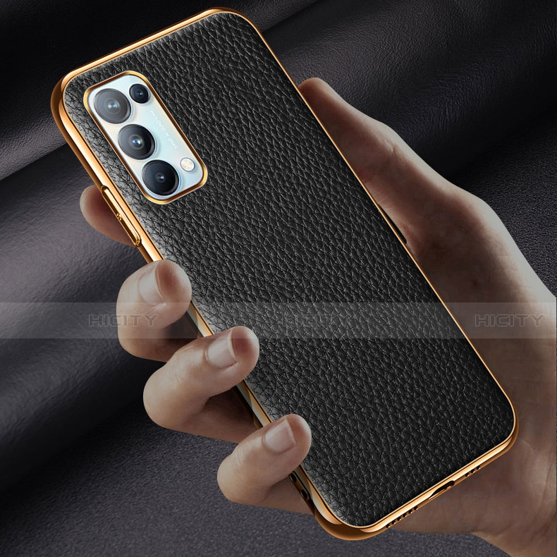 Coque Luxe Cuir Housse Etui pour Oppo Reno5 5G Plus