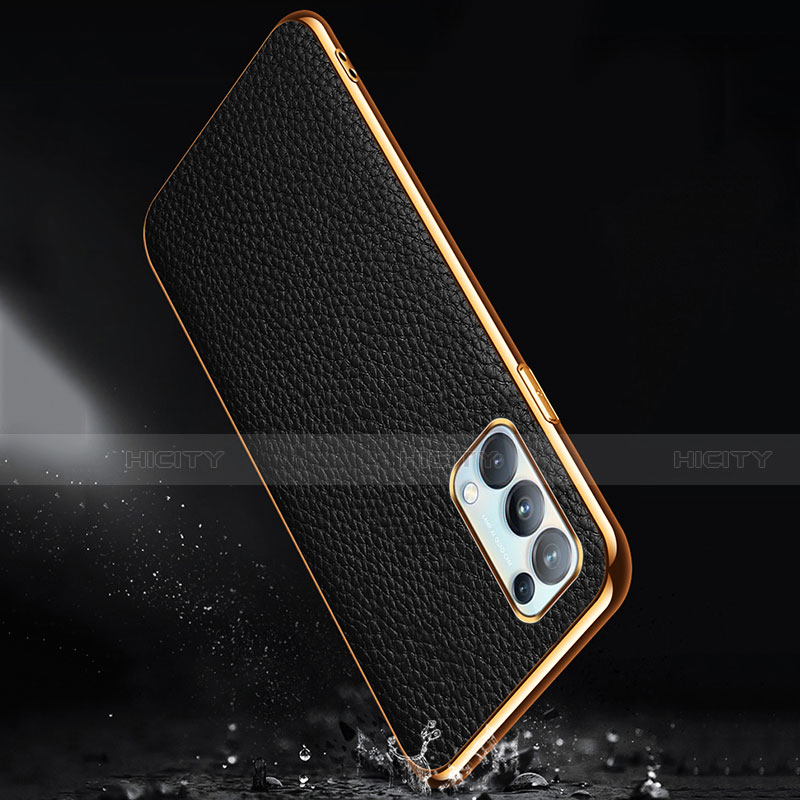 Coque Luxe Cuir Housse Etui pour Oppo Reno5 5G Plus