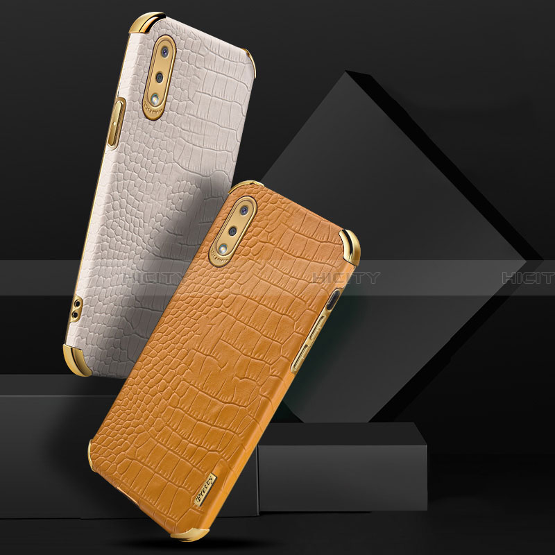 Coque Luxe Cuir Housse Etui pour Samsung Galaxy A02 Plus