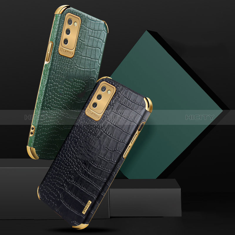 Coque Luxe Cuir Housse Etui pour Samsung Galaxy A02s Plus