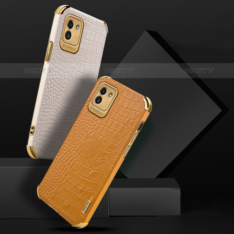 Coque Luxe Cuir Housse Etui pour Samsung Galaxy A03 Plus