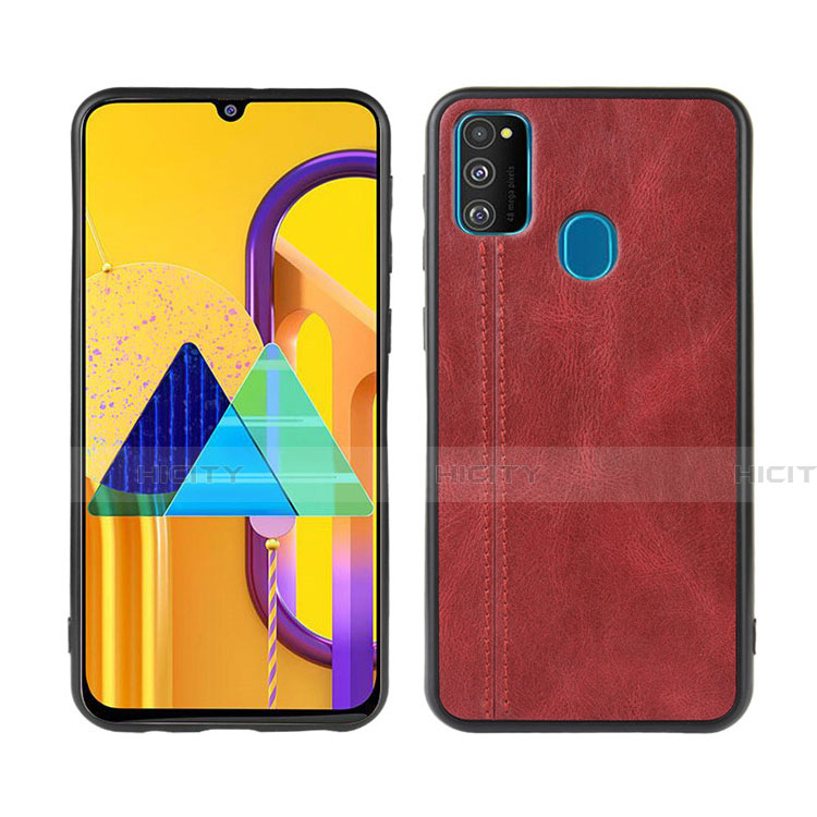 Coque Luxe Cuir Housse Etui pour Samsung Galaxy M21 Plus