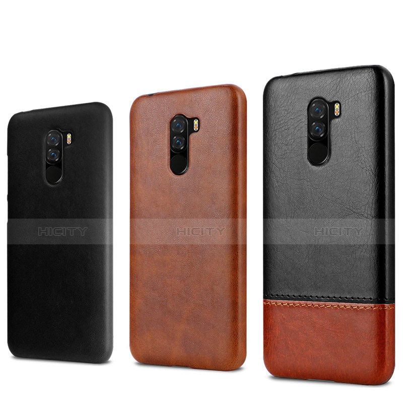 Coque Luxe Cuir Housse Etui pour Xiaomi Pocophone F1 Plus