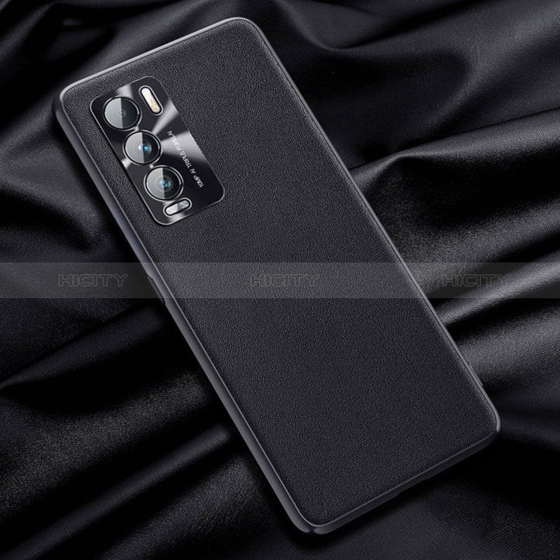 Coque Luxe Cuir Housse Etui QK1 pour Realme GT Master Explorer 5G Noir Plus