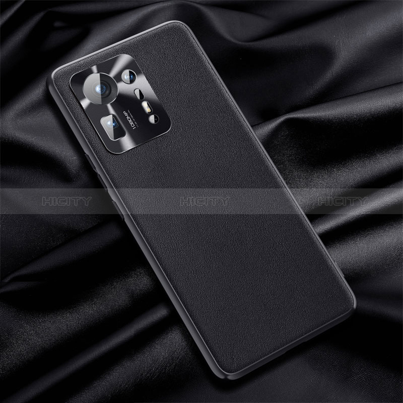 Coque Luxe Cuir Housse Etui QK1 pour Xiaomi Mi Mix 4 5G Noir Plus