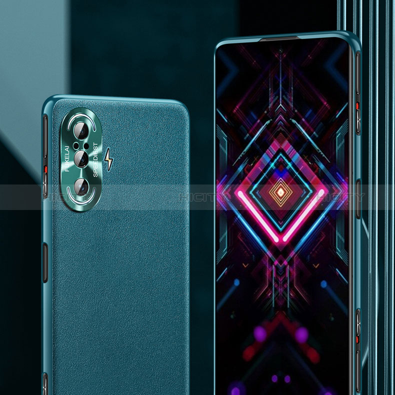 Coque Luxe Cuir Housse Etui QK1 pour Xiaomi Redmi K40 Gaming 5G Plus