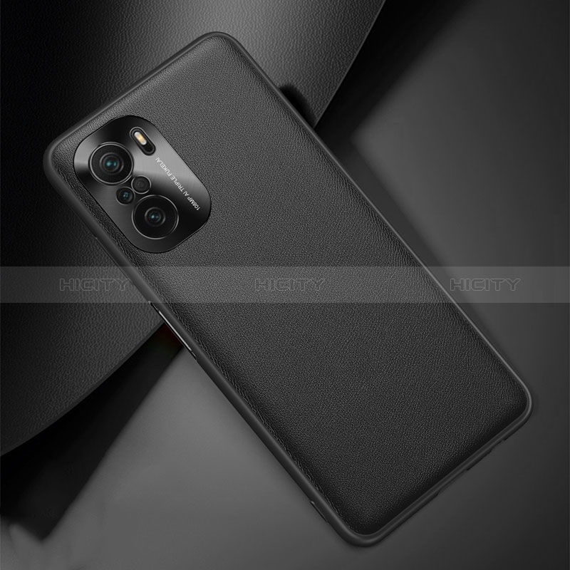 Coque Luxe Cuir Housse Etui QK2 pour Xiaomi Poco F3 5G Plus