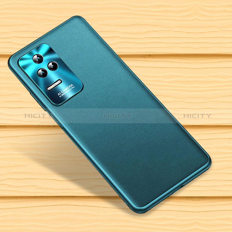 Coque Luxe Cuir Housse Etui QK4 pour Xiaomi Redmi K50 Pro 5G Vert Plus