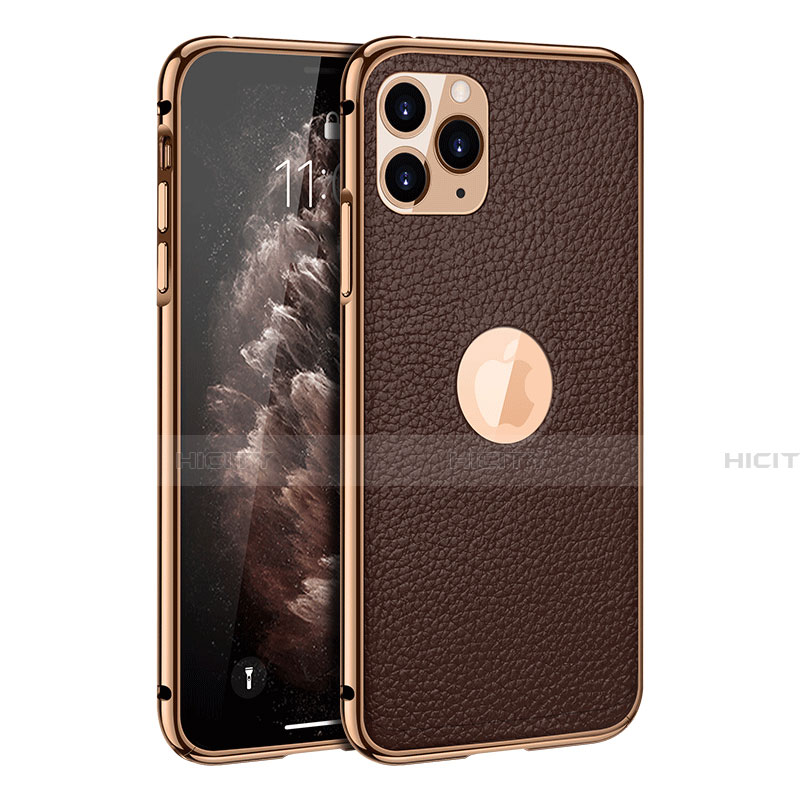 Coque Luxe Cuir Housse Etui R01 pour Apple iPhone 11 Pro Plus