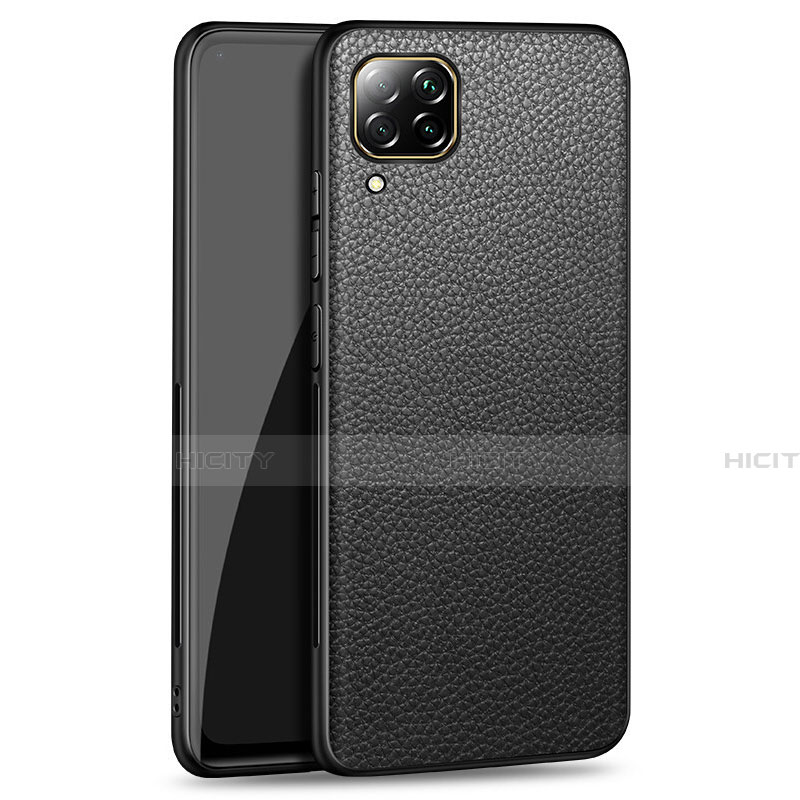 Coque Luxe Cuir Housse Etui R01 pour Huawei Nova 6 SE Noir Plus