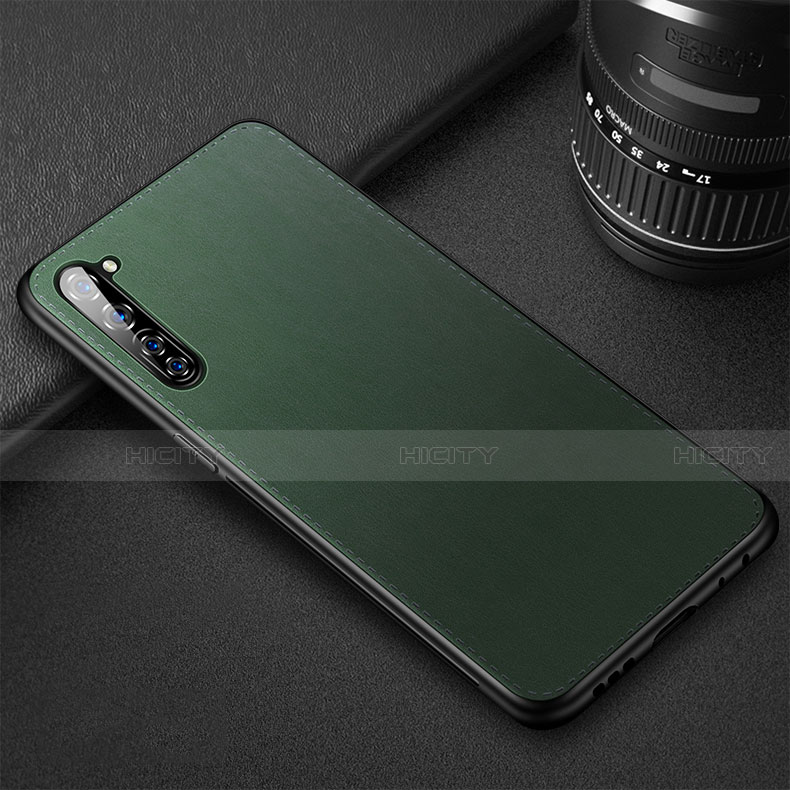 Coque Luxe Cuir Housse Etui R01 pour Oppo Reno3 Plus