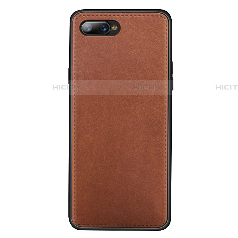 Coque Luxe Cuir Housse Etui R01 pour Oppo RX17 Neo Plus