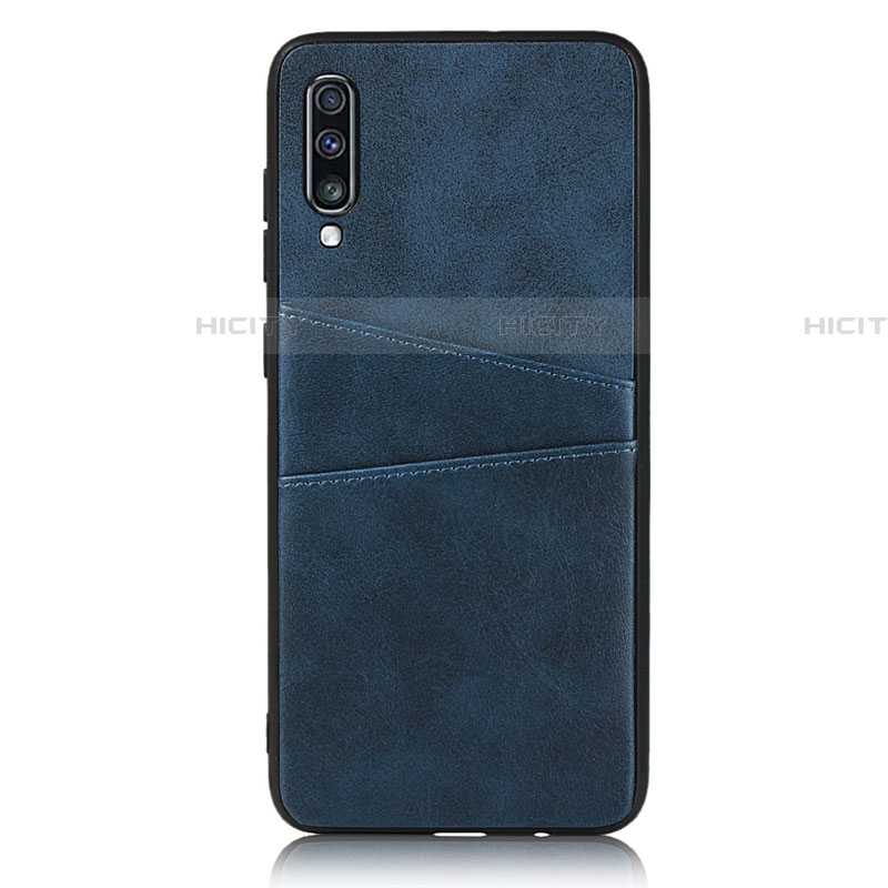 Coque Luxe Cuir Housse Etui R01 pour Samsung Galaxy A70 Plus