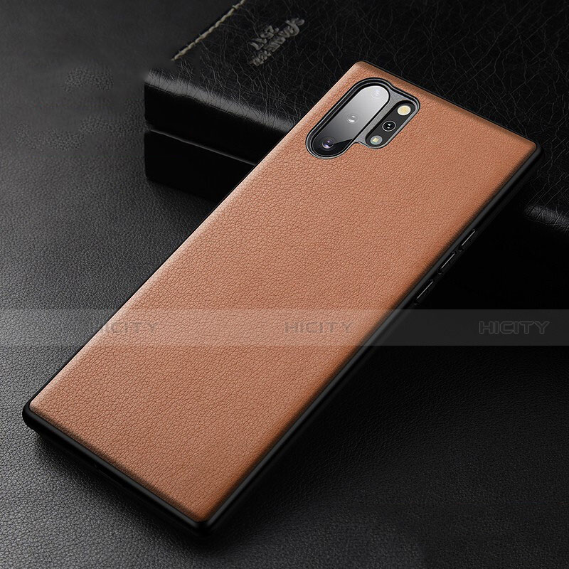 Coque Luxe Cuir Housse Etui R01 pour Samsung Galaxy Note 10 Plus 5G Plus