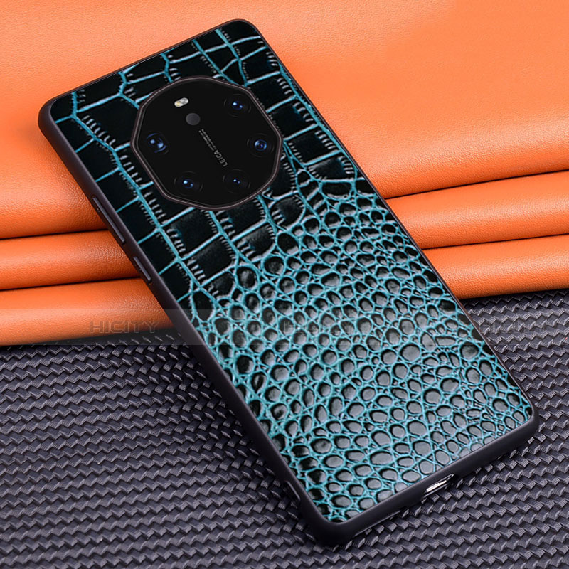 Coque Luxe Cuir Housse Etui R02 pour Huawei Mate 40 RS Plus