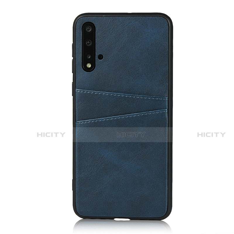 Coque Luxe Cuir Housse Etui R02 pour Huawei Nova 5 Plus