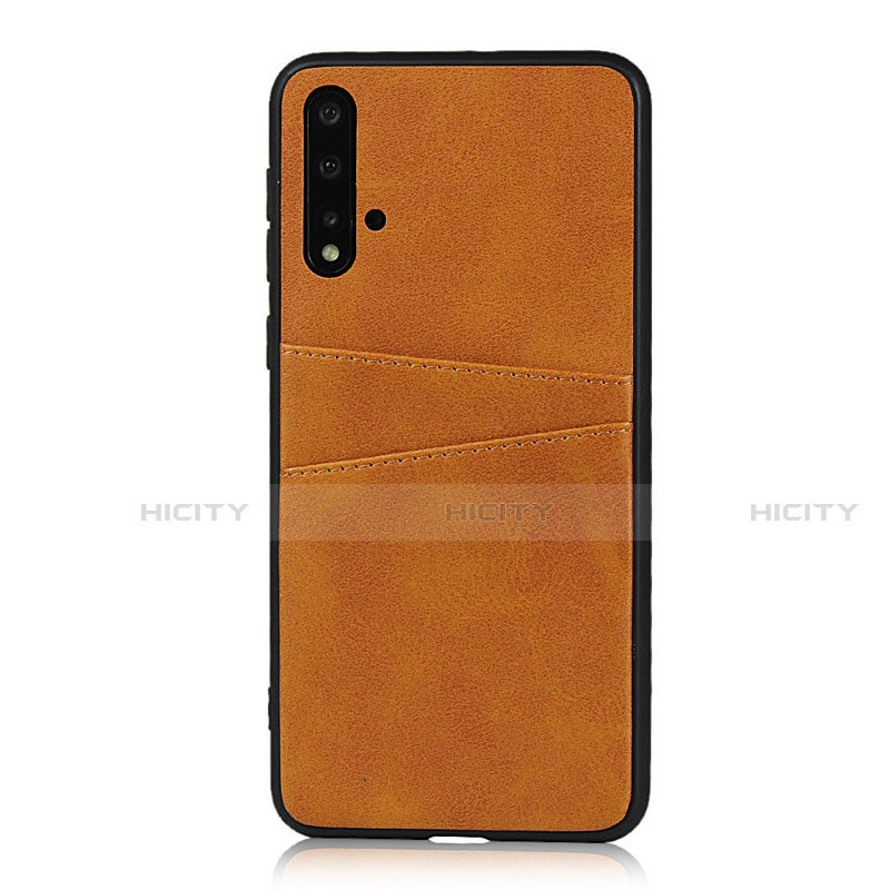 Coque Luxe Cuir Housse Etui R02 pour Huawei Nova 5 Plus