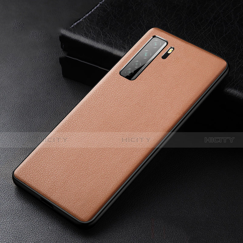 Coque Luxe Cuir Housse Etui R02 pour Huawei Nova 7 SE 5G Plus