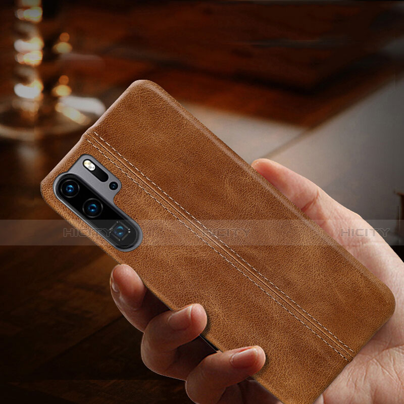 Coque Luxe Cuir Housse Etui R02 pour Huawei P30 Pro New Edition Plus