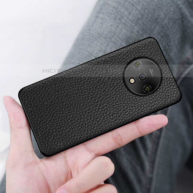 Coque Luxe Cuir Housse Etui R02 pour OnePlus 7T Plus