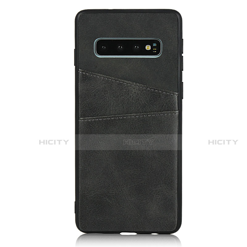 Coque Luxe Cuir Housse Etui R02 pour Samsung Galaxy S10 5G Plus