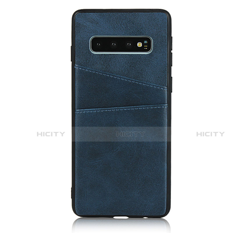 Coque Luxe Cuir Housse Etui R02 pour Samsung Galaxy S10 5G Plus