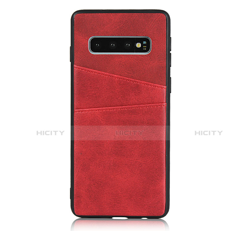 Coque Luxe Cuir Housse Etui R02 pour Samsung Galaxy S10 5G Plus