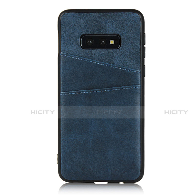 Coque Luxe Cuir Housse Etui R02 pour Samsung Galaxy S10e Plus