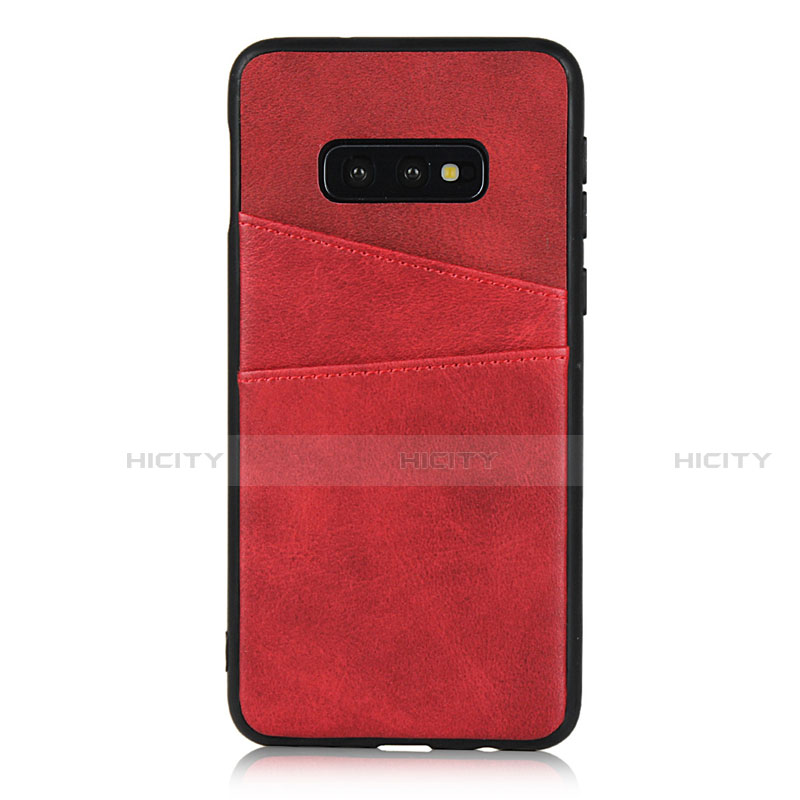 Coque Luxe Cuir Housse Etui R02 pour Samsung Galaxy S10e Plus