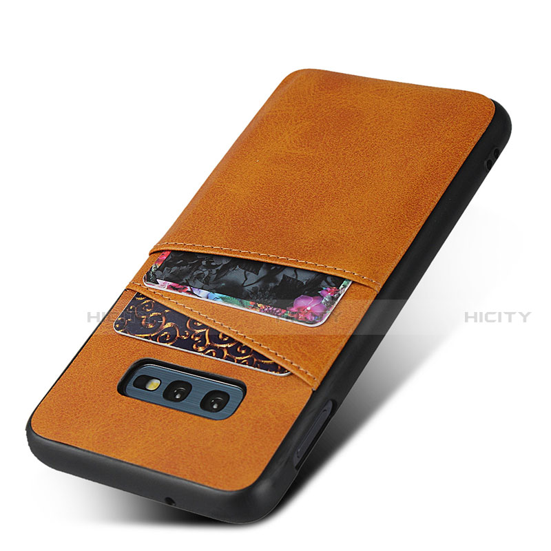 Coque Luxe Cuir Housse Etui R02 pour Samsung Galaxy S10e Plus