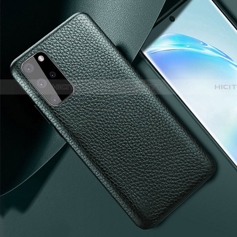 Coque Luxe Cuir Housse Etui R02 pour Samsung Galaxy S20 Plus 5G Plus