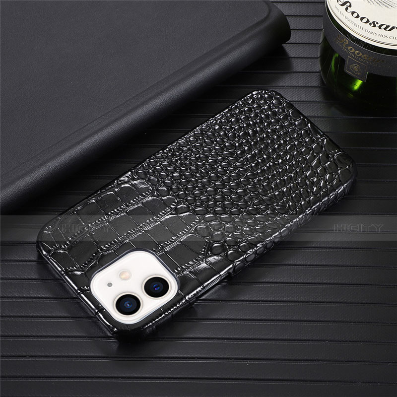 Coque Luxe Cuir Housse Etui R03 pour Apple iPhone 12 Mini Plus