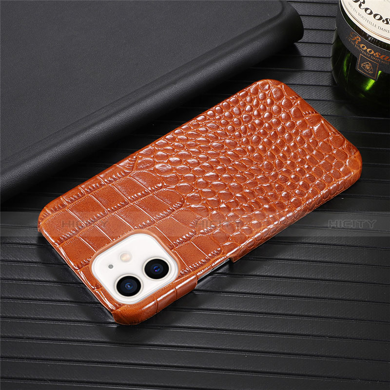 Coque Luxe Cuir Housse Etui R03 pour Apple iPhone 12 Mini Plus