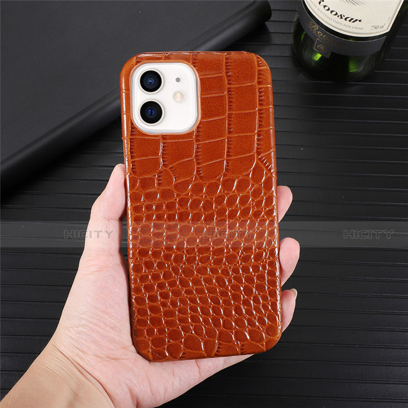 Coque Luxe Cuir Housse Etui R03 pour Apple iPhone 12 Mini Plus