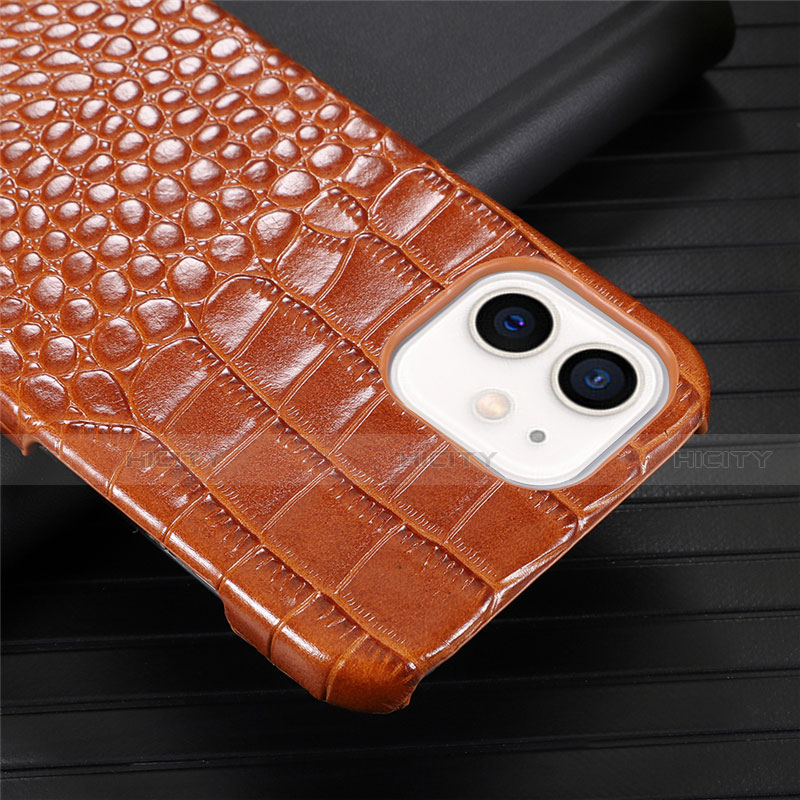 Coque Luxe Cuir Housse Etui R03 pour Apple iPhone 12 Mini Plus