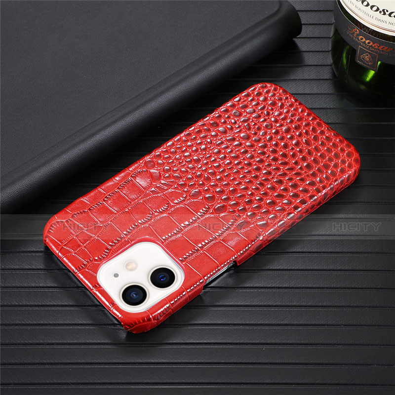 Coque Luxe Cuir Housse Etui R03 pour Apple iPhone 12 Plus