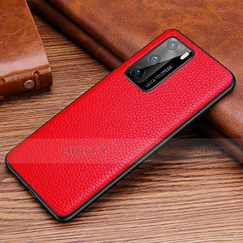 Coque Luxe Cuir Housse Etui R03 pour Huawei P40 Plus