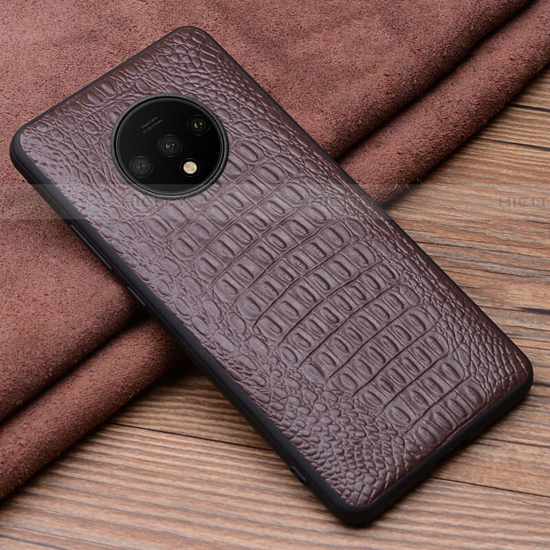 Coque Luxe Cuir Housse Etui R03 pour OnePlus 7T Plus