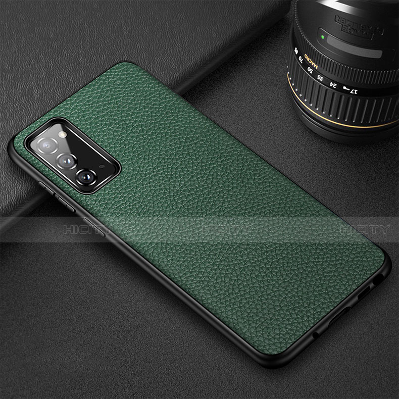 Coque Luxe Cuir Housse Etui R03 pour Samsung Galaxy Note 20 5G Plus