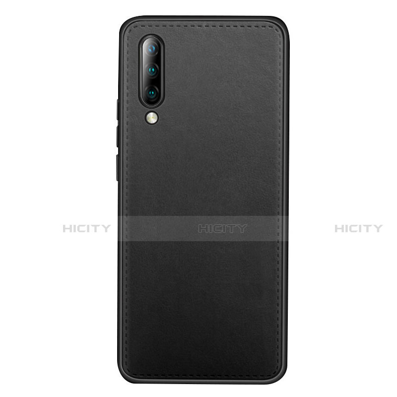 Coque Luxe Cuir Housse Etui R03 pour Xiaomi Mi A3 Noir Plus