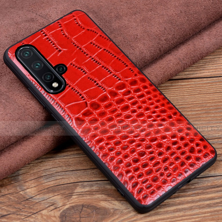 Coque Luxe Cuir Housse Etui R04 pour Huawei Nova 5 Pro Plus