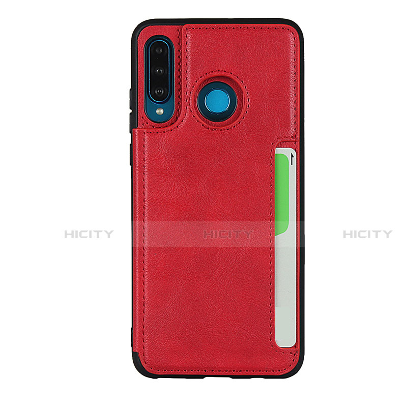 Coque Luxe Cuir Housse Etui R05 pour Huawei Nova 4e Plus