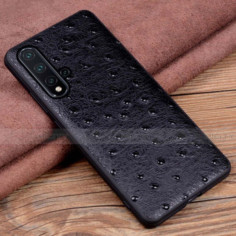 Coque Luxe Cuir Housse Etui R05 pour Huawei Nova 5 Pro Plus