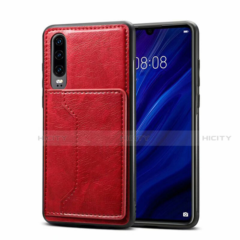 Coque Luxe Cuir Housse Etui R05 pour Huawei P30 Plus